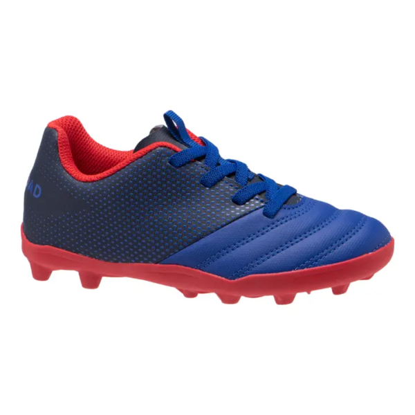 Kids' Easylace Moulded Dry Pitch Rugby Boots Skill 100 FG